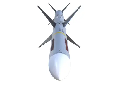 AIM-7 Sparrow 3D model