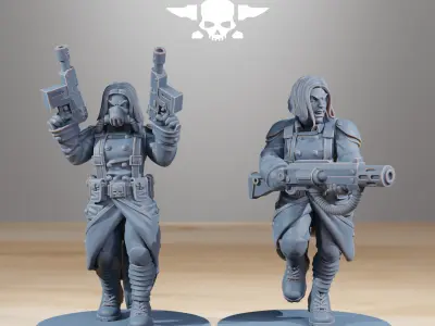 GrimGuard Sisters of War 3D print model