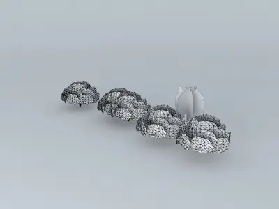 Trees on my street Free 3D model
