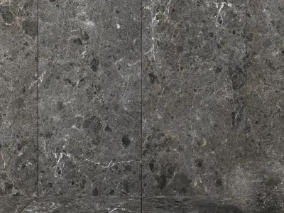 Stone Wall Tiles Satira Black 120x270 Texture