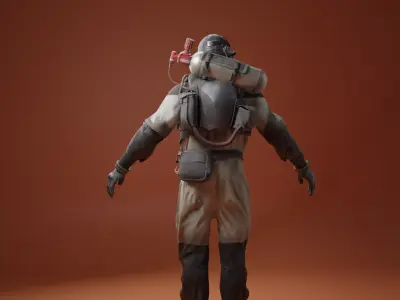 HLA  Combine Grunt 3D model