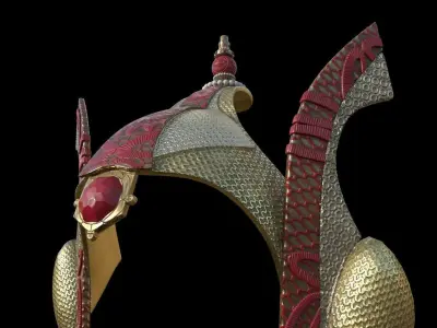 Queen Amidala Tiara 3d digital download 3D print model