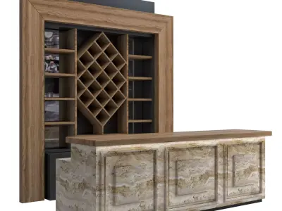 Restaurant Bar 13 3D model