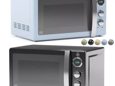 SWAN kitchen appliance collection 3D model
