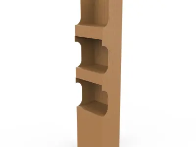 Point of Sale Cardboard Display Stand Texture