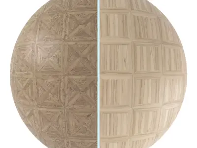 Parquet - Laminate - Wooden floor 2 in 1 3D model buy