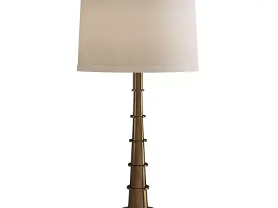 Auger Small Table Lamp Low-poly 3D model