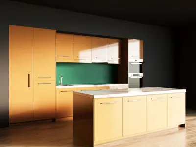 115-Kitchen7 glossy 10 3D model