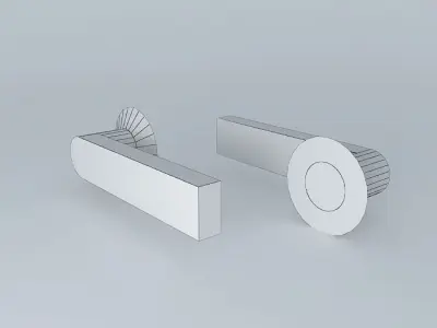 Door handles 3D model