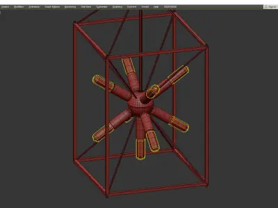 Glendale Pendant Light Low-poly 3D model