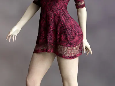 Julie for Genesis 8 Female 3D model