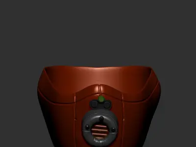 gas mask  sculpt 3d printable  3D model