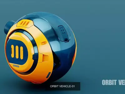 SCI-FI VEHICLES COLLECTION 01 3D Model Pack