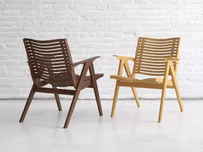 Rex 120 Lounge Chair 3D model