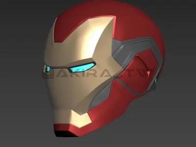 Avengers endgame IRON MAN Mark 85 MK85 Helmet   3D print model