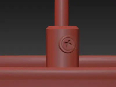 Geo Shade Modern Pendant Lamp 3D model