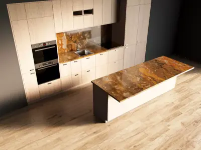 68-Kitchen8 texture 6 3D model