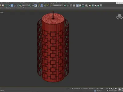 Parker Pendant Light Low-poly 3D model