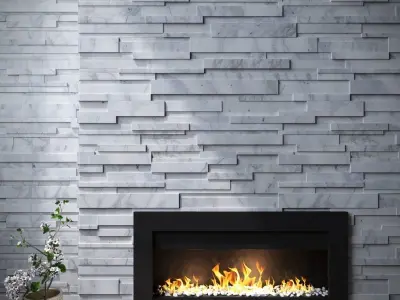 MSI Stacked Stone Set 01 3D model