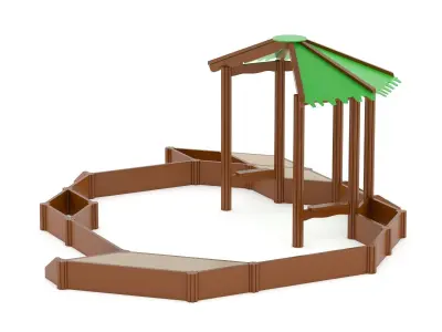 Lappset Atacama Sand Lounge 3D model