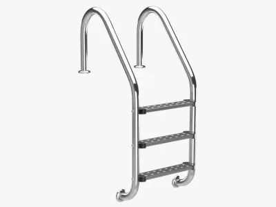 Pool Ladder 1 3D model buy