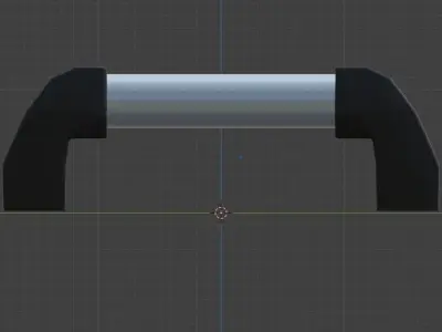 HANDLE tube with light 3D model