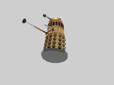 dalek Low-poly 3D model