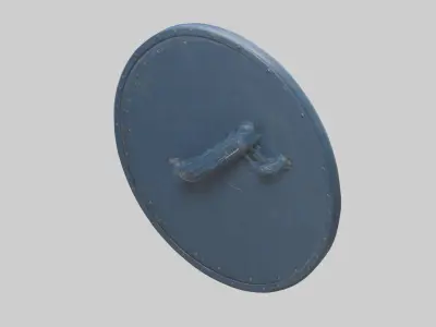 Cool Shield Model 1 Low-poly 3D model
