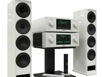 Acoustic system T A MP 3100 HV PA 3100 HV 3D model