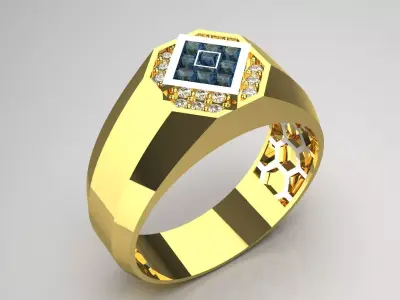 man ring mr0225 3D print model