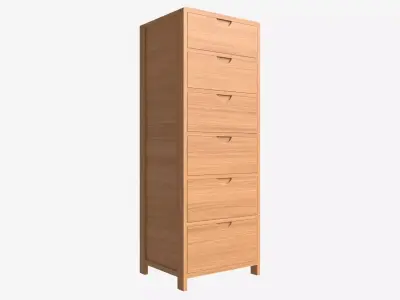 Tall Chest Ercol Bosco 3D model