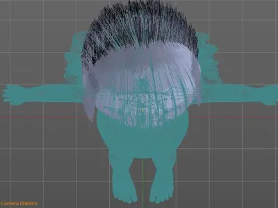 Aiko Chibi Girl Doll 3D model