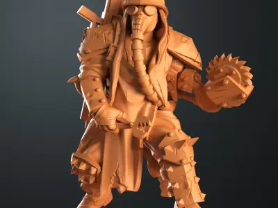 Traitor veteran squad x13 3D print model