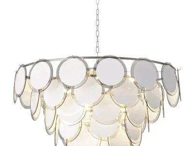 Bettina Murano Chandelier 3D model