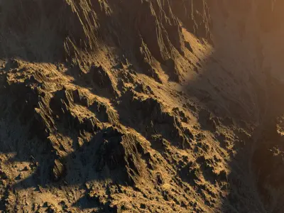 Mountains  big n1 3D model