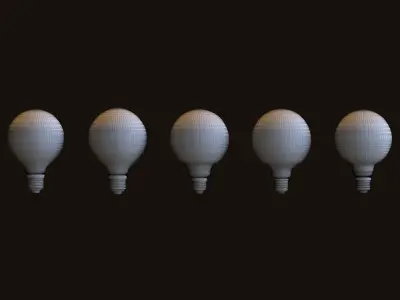 Light Bulb Pack 3D model