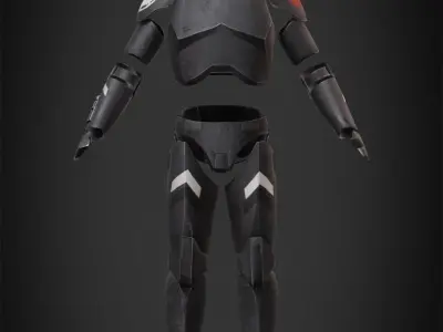 Purge Trooper Armor for Cosplay 3D print model