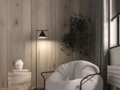 Modern Livingroom 3D model order