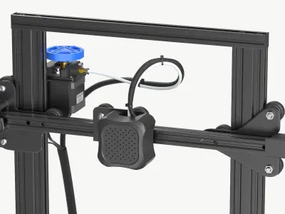  Creality Ender-3 V2 Desktop 3D Printer Black 