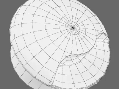 2122xx Lumina Lightstar Recessed spotlight 3D model