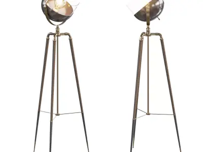 Dave floor lamp mezzo 3D model