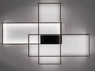Ceiling lamp Free 3D model 10