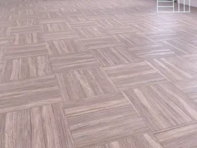 Parquet - Laminate - Wooden floor Low-poly 3D model 5