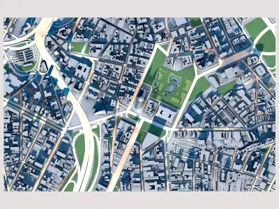 Sao Paulo Cathedral Brazil 3D model