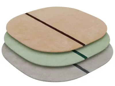 Oona Rug 140x140 3D model