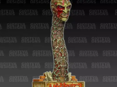 A Nightmare on Elm Street 3 Dream Warriors 3D print model