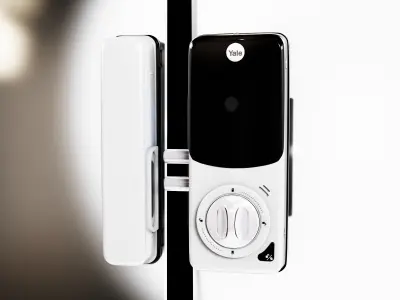 Large Digital Door Lock Low-poly 3D model YDG413A  Low-poly 3D model