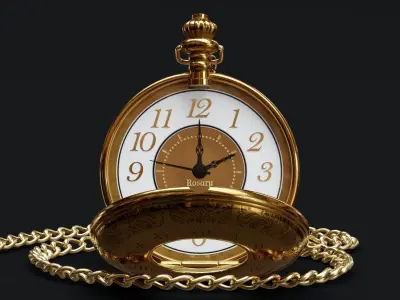 Pocket Watch 3D model