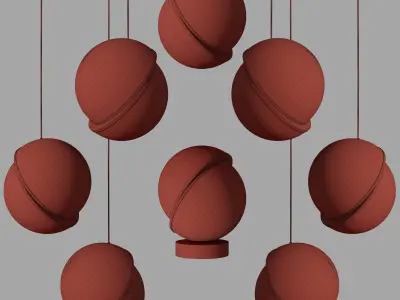 MINI CRESCENT LIGHT - LEE BROOM 3D model