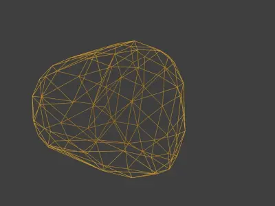 Low Poly Rock 6 Free low-poly 3D model